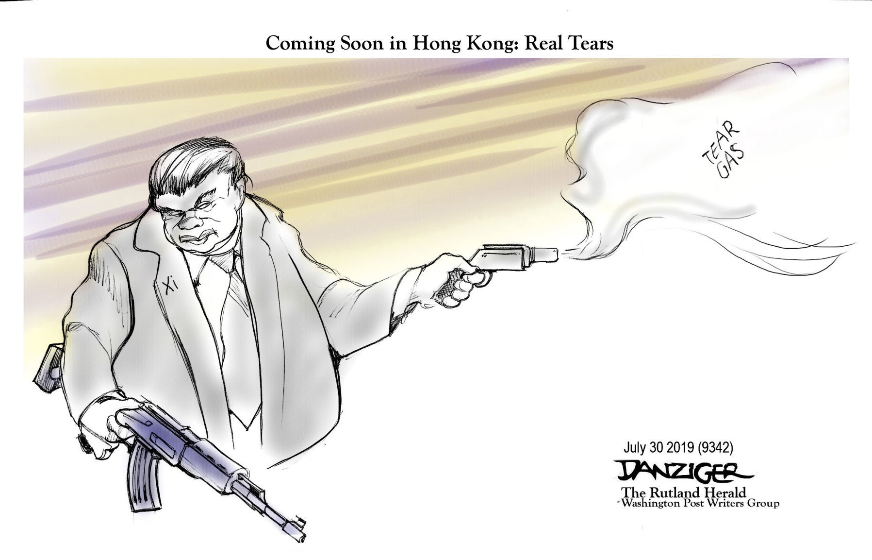 Jeff Danziger cartoon
